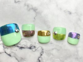 【初回オフ無料】ミラーネイル