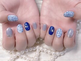 ツイードネイル