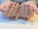 雪の結晶ネイル