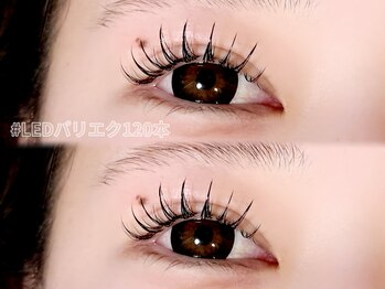 クリムアイラッシュ(crim eyelash)/LEDパリエク120本