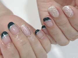 上品花火ネイル