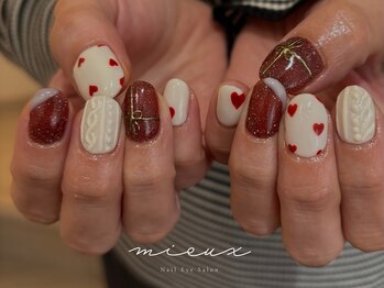 ミュー(mieux)/ホリデーネイル