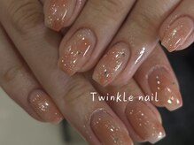 トゥインクルネイル(Twinkle Nail)/シンプルニュアンスネイル