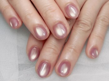 コンサート(Concert)/パープルマグネットネイル