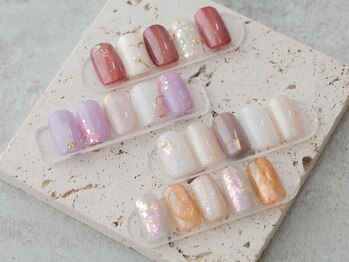 シャイン(SHINE)の写真/理想のデザインへ丁寧なカウンセリングと施術をご提供します!お気に入りの指先に♪[ニュアンス/マグネット]