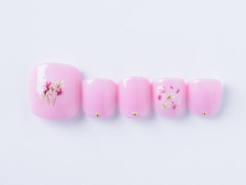 シャックジュール ボゥ(ChaqueJour Beau)/押し花ネイル