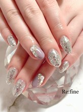 リファイン(Re:fine)/ジェル4本アート付け放題