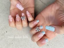 ネイルサロン ビビ(bibi)/ちぐはぐデザイン