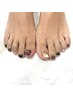 【Foot/フット】10本Fullアート[持ち込みok] ￥8500