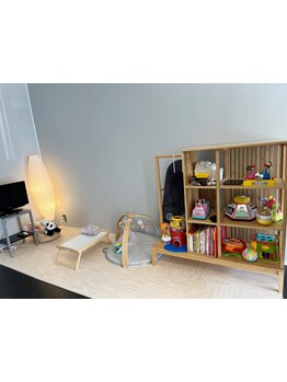 お子様同伴OKのサロン