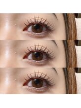 パフ(puf)/【上下マツエク（brown mix）】