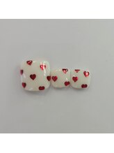 ナナズネイル 魚町店(NANA’sNail)/2月 フット定額デザイン