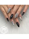 シルバー×ブラック