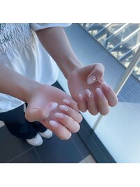 白グラデーション