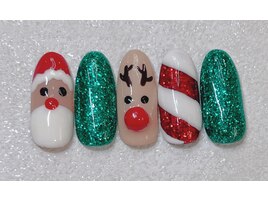 クリスマスネイル