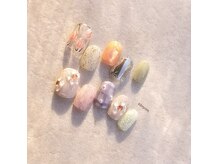 シルニー リム(Silny rim)/アシンメトリーニュアンスネイル