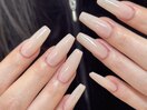 長さだしチップ/ベージュ/上品