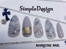 マルチューネイル 池袋(MARUCHU NAIL)/定額シンプルデザイン