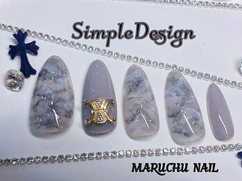 マルチューネイル 池袋(MARUCHU NAIL)/定額シンプルデザイン