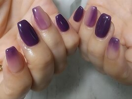 パープル×ニュアンス