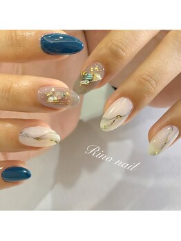 リノ ネイル(Rino nail)/大理石ネイル