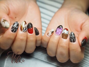 ネイルサロンアンドスクールエムズブロッサム(Nailsalon & school M's Blossom)/ジェルアートやり放題コース