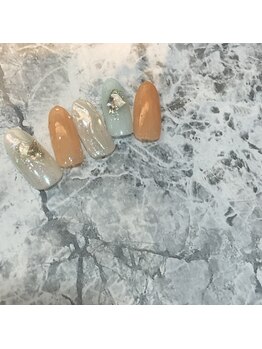 グラマラス アンジェアイ 荻窪店(glamourous ange eye)/オーロラニュアンスネイル