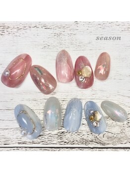ネイルサロン シーズン(Nail Salon season)/定額★5、6月のプチseason¥7150