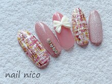 ネイルニコ(nail nico)/ツイードデザイン