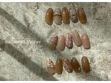 エーモアー(a'more)/冬ネイル　ツイード柄