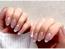 ネイルマジック 仙台一番町店(NAIL MAJIC)/マグネットフレンチネイル
