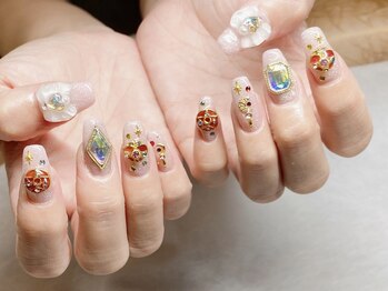 アイリス(IRIS)/セーラームーン風ネイル