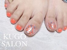 クゴ サロン ネイル(KUGO SALON Nail)/フット親指アートコース