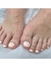 【フット】巻き爪補正(2本)＋ワンカラー