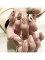 キャリー(CARRY)&nbsp;左右ちぐはぐカスタム - オーダーネイル[デザインコース]