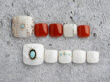 ジャミーラ(Jamila)/手描きネイル＋ワンカラー