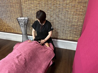 リラクゼーション 千の写真