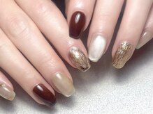 ザ ネイル パーラー 博多駅(The Nail Parlor)/1番人気☆ブラウンニュアンス