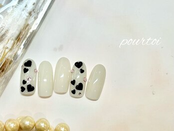 プルトワ(pourtoi)/ハートネイル