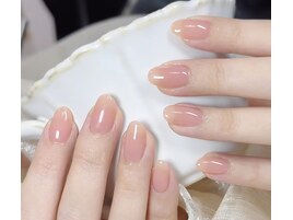 ちゅろんワンカラーネイル