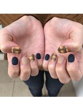 ポノ(PONO)/秋冬1カラー×チェックネイル★