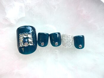 ネイルサロン フローリア(nail salon Florir)/ワンカラー 冬ネイル