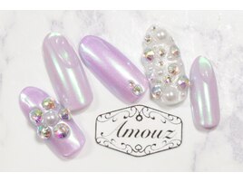 【テーマ:オーロラネイル】7