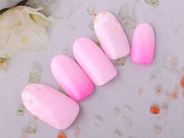 桜アート　カラーグラデーション