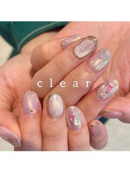 オーロラマグネットネイル☆