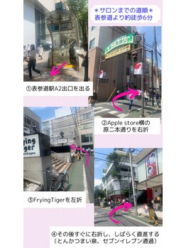 癒える(ielu)/サロンまでの道順.1