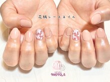 モイラ(MOIRA)/花柄レースネイル