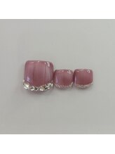 ナナズネイル 魚町店(NANA’sNail)/2月 フット定額デザイン