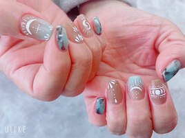 ボーホーネイル♪