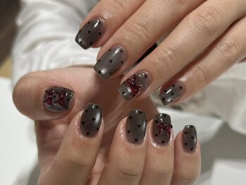 ジェミーネイル シンジュク(Jemiy nail shinjuku)/【Saki】星ハートドットマグ